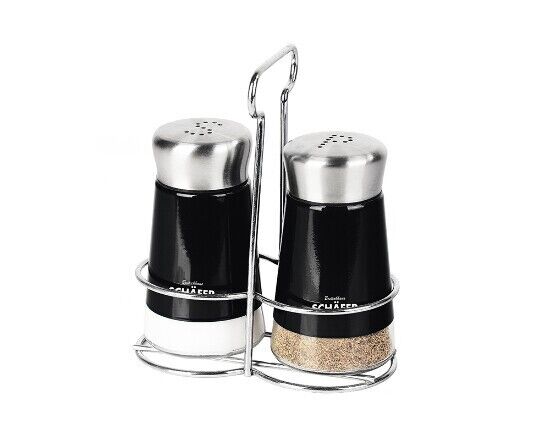 3tlg. Salz-/Pfeffer-Streuer Menage Schäfer
