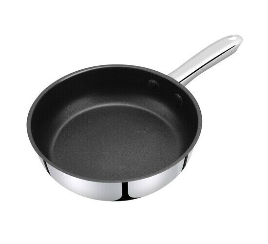 Bratpfanne Schäfer 24cm Durchmesser Radiant silver