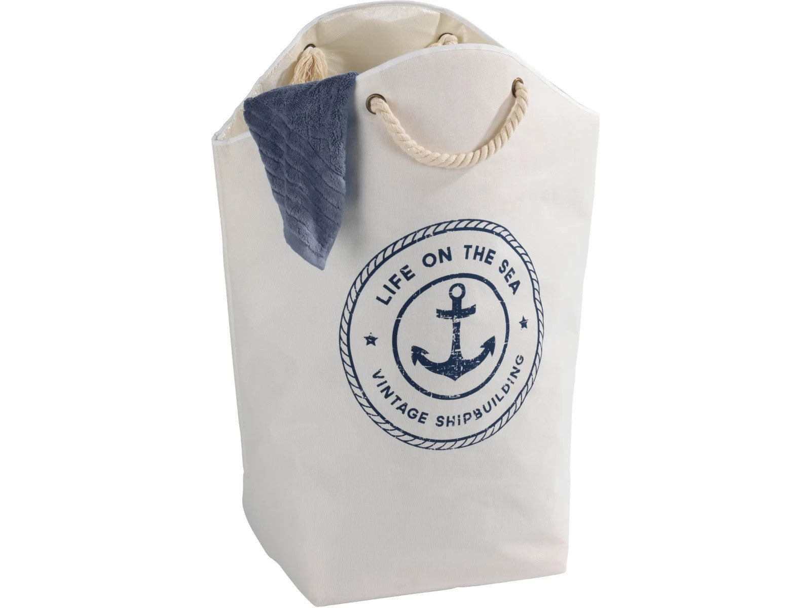 Wenko Wäschesammler Mod. Sylt Shopper, 58 Liter