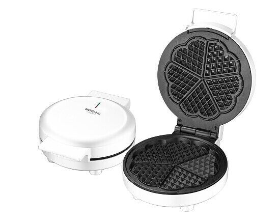 Waffeleisen Waffeln in Herzform Waffelmaker von Michelino Waffel