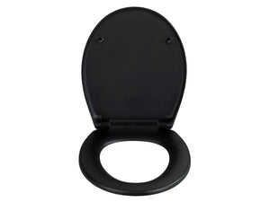 Premium WC-Sitz Ikaria Schwarz matt Absenkautomatik