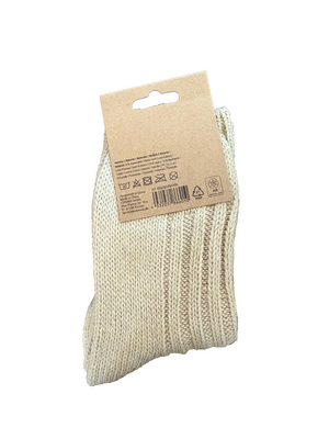 2er Set Kuschelige Wintersocken aus Alpakawolle für Damen und Herren im 2er Set