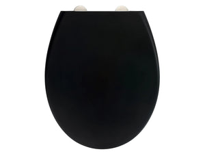 Premium WC-Sitz Ikaria Schwarz matt Absenkautomatik