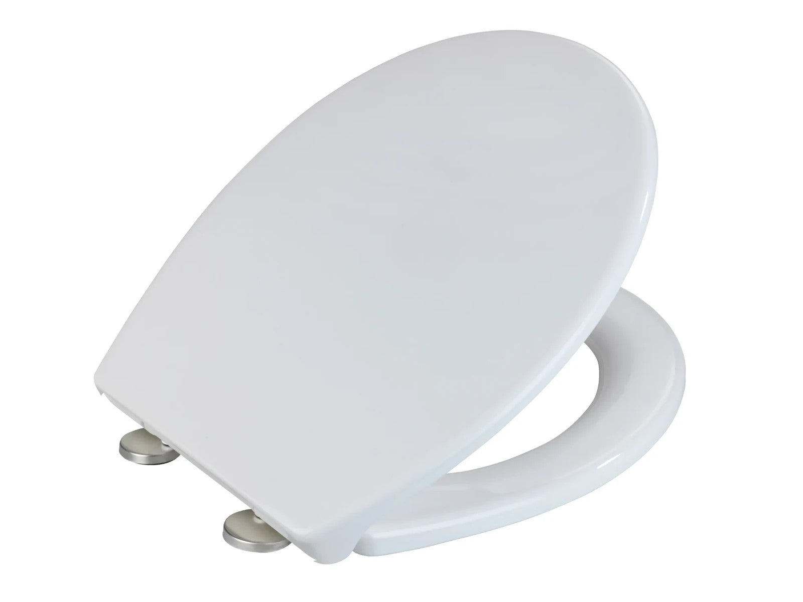 Premium WC-Sitz, Korfu Thermoplast weiß, Absenkautomatik, bis 300 kg belastbar