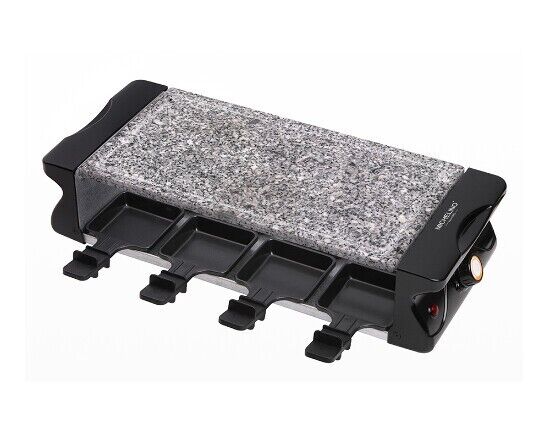 Michelino Raclette Grill 8 Personen mit Granitplatte 1200watt