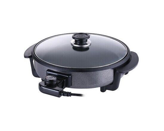 Schäfer Electric Snack Multifunktionspfanne und Pizza Pan Partypfanne