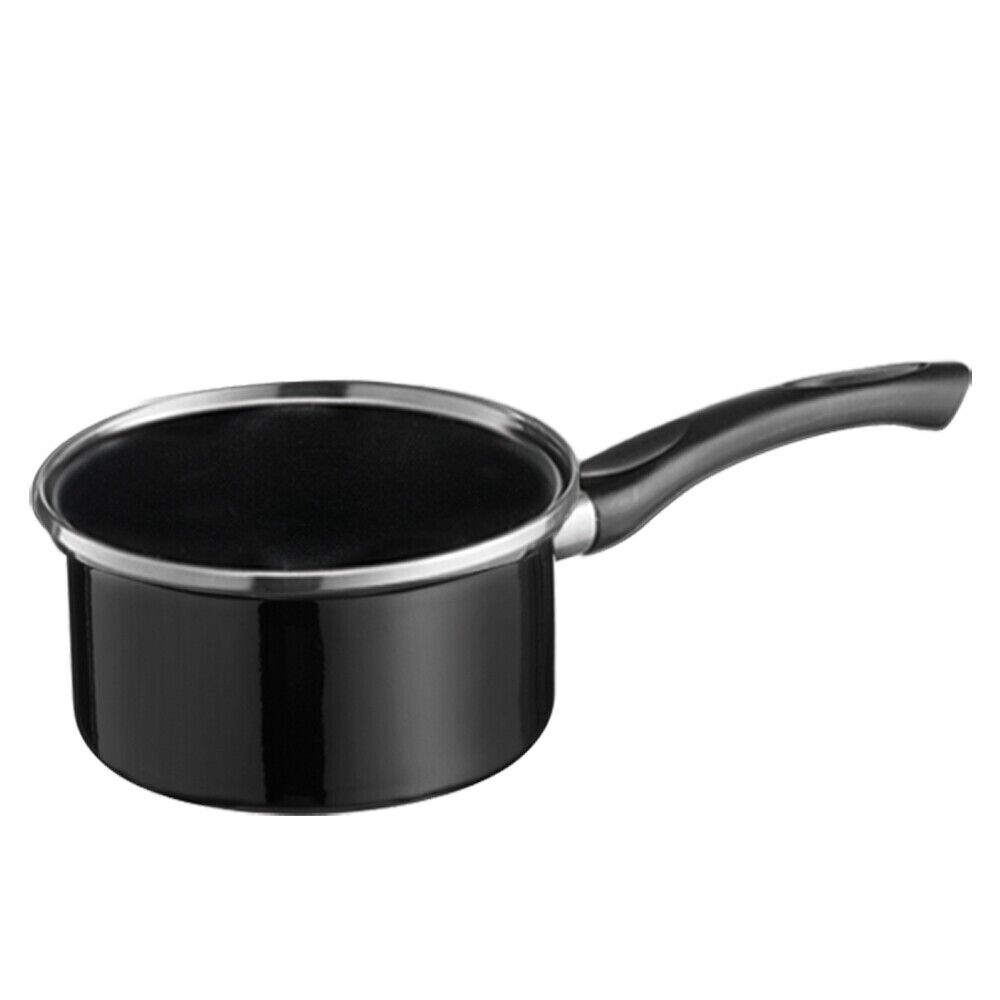 Ø16cm Emaille Stieltopf Stielkochtopf Topf Induktion Induktionskochtopf Kochtopf