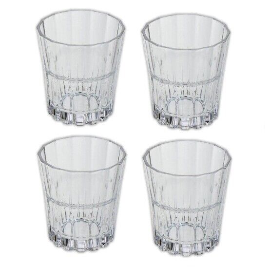 Pasabahce Trinkglas Whiskeyglas Kaltgetränke Softdrink Cocktailglas 210ML4er Set
