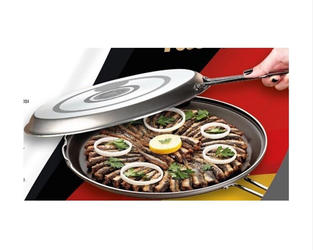 Doppelfischpfanne Hamsi Tava Durchm. 32cm