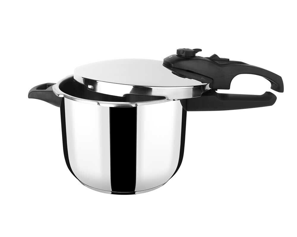 Schnellkochtopf 6/8/10 Liter Dampfkochtopf Kochtopf Edelstahl Induktion