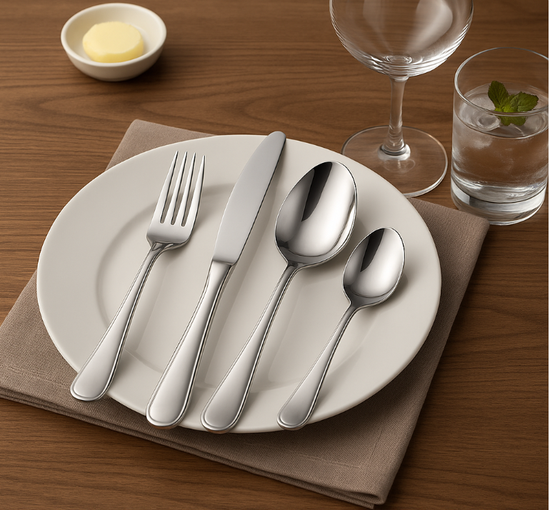 Michelino Boston Besteck auf Tisch