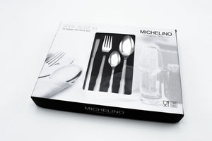 Michelino Besteckset Boston aus Edelstahl, 16-teilig, glänzend, modern