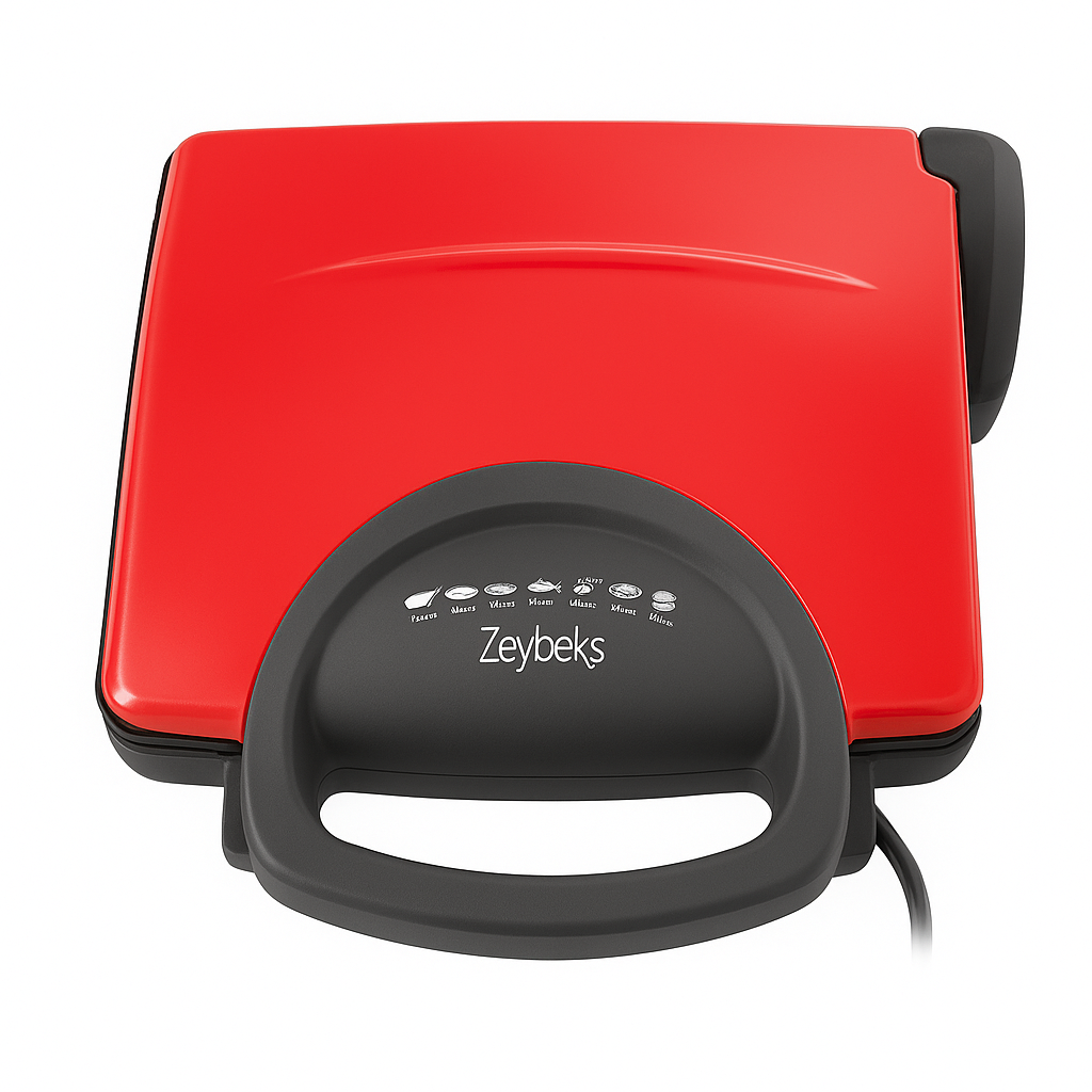 Zeybeks Grill & Sandwich Maker 2000W NEU mit Antihaftbeschichtung