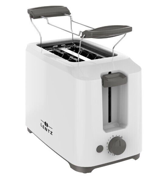 Toaster 2-Scheiben 700 Watt weiß/Schwarz