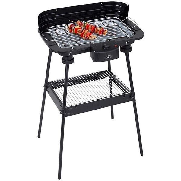 Lentz Standgrill 2200 Watt schwarz