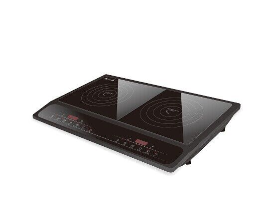 MICHELINO Doppel-Induktionkochplatte 2000 + 1500 W Doppelinduktionskochfeld