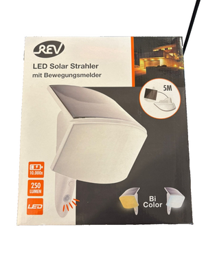 LED-Solarstrahler, REV Ritter, weiß und gelb 2 versch. Farben Bewegungssensor
