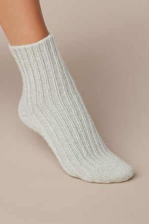 2er Set Kuschelige Wintersocken aus Alpakawolle für Damen und Herren im 2er Set