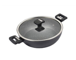 Schäfer Servierpfanne mit Glasdeckel Ø 28 cm Pfanne Bratpfanne