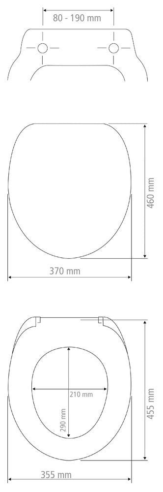 Wenko WC-Sitz Exclusive Nr. 4 aus Duroplast Absenkautomatik Kloschüssel Premium