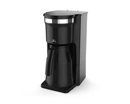 Lentz Kaffeemaschine mit Isolierkanne 1 Liter schwarz