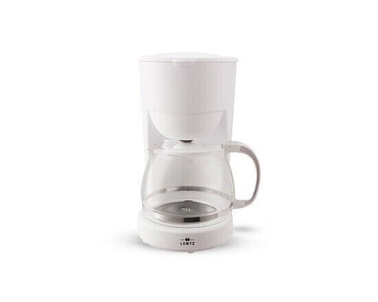 Lentz Kaffeemaschine 1,25 Liter 750 Watt weiß