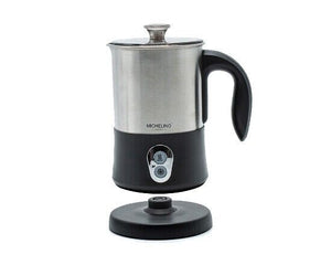 Michelino Milchaufschäumer 550 watt edelstahl schwarz