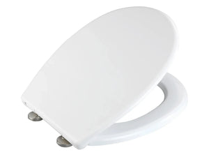 WENKO WC SITZ VORNO Absenkautomatik Toiletten Deckel Klo Brillen weiß Duroplast