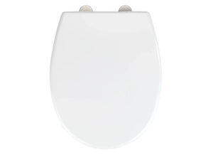 WENKO WC SITZ VORNO Absenkautomatik Toiletten Deckel Klo Brillen weiß Duroplast