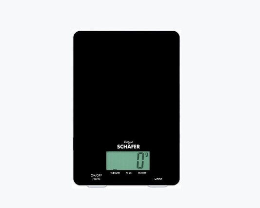 Schäfer Digitale Küchenwaage bis 5kilo maß genau auf jeden Gram