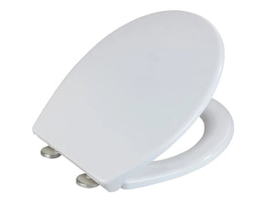Premium WC-Sitz, Korfu Thermoplast weiß, Absenkautomatik, bis 300 kg belastbar