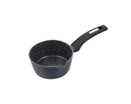 Schäfer Stieltopf Ø 16cm Marble Black