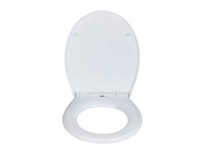 Premium WC-Sitz, Korfu Thermoplast weiß, Absenkautomatik, bis 300 kg belastbar