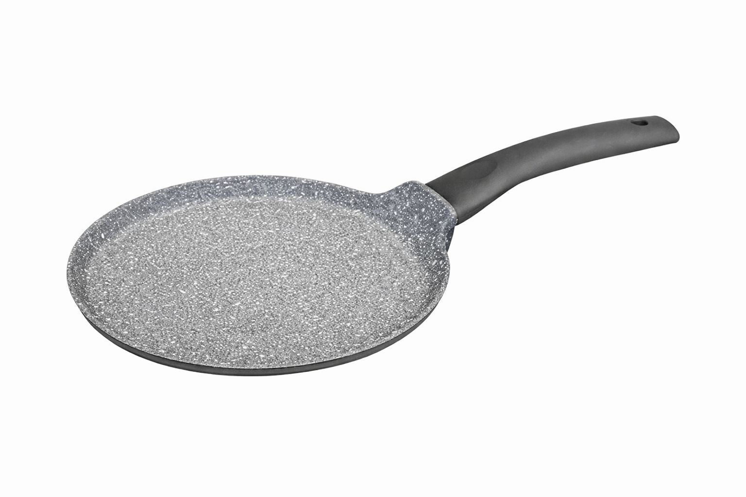 Michelino Crèpe-Pfanne Serie Nora Matt Grau 24cm Induktion Antihaftbeschichtung