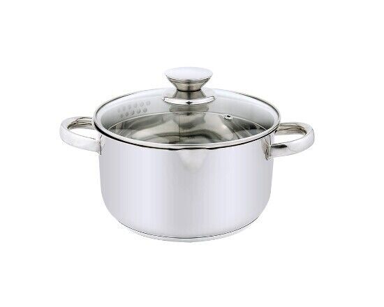 Michelino Bratentopf Carolin mit Deckel 20/24cm d.