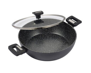 Schäfer Servierpfanne mit Glasdeckel Ø 28 cm Pfanne Bratpfanne