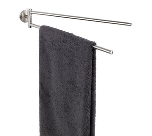 WENKO Handtuch Halter CUBA Stangen Chrom Ständer Wand Bad Aufhängung Gäste WC