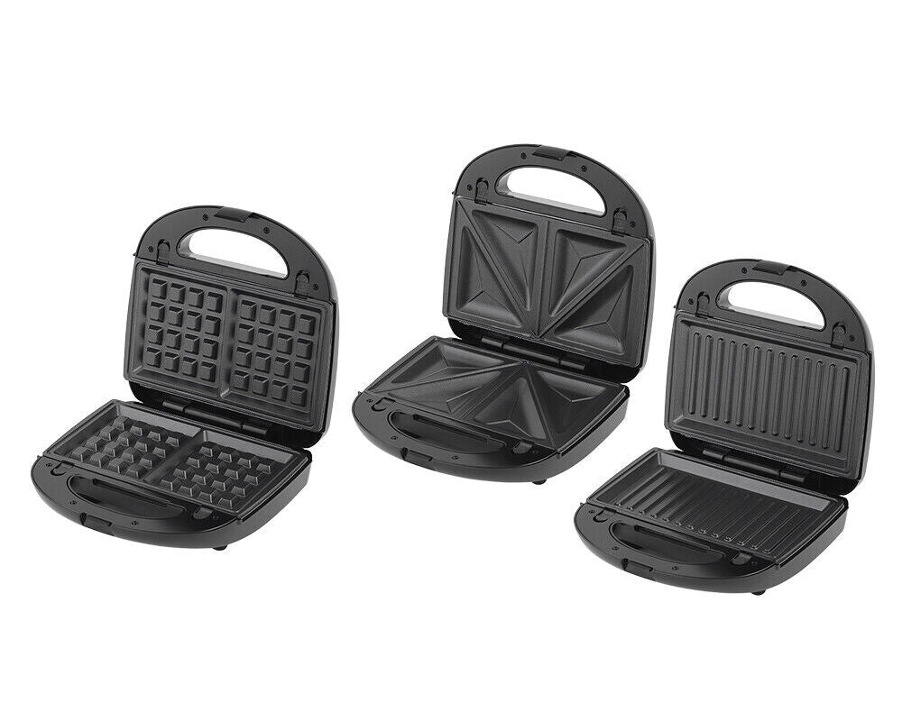 Michelino 3 in 1 Sandwich / Waffle maker 750 watt