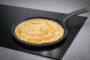 Michelino Crèpe-Pfanne Serie Nora Matt Grau 24cm Induktion Antihaftbeschichtung