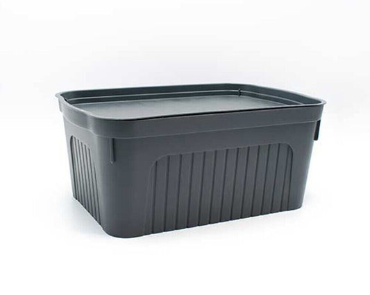 Aufbewahrungsbox 8lt, schwarz Hoffmanns