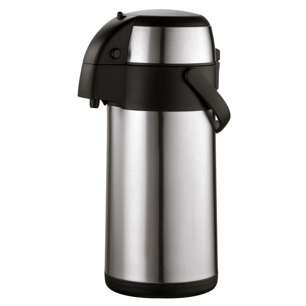 Isolierflasche mit Pumpe und unzerbrechlichem Korpus Pump-Kaffeekanne Tragebügel